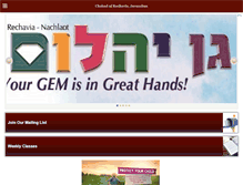 Tablet Screenshot of jerusalemchabad.org